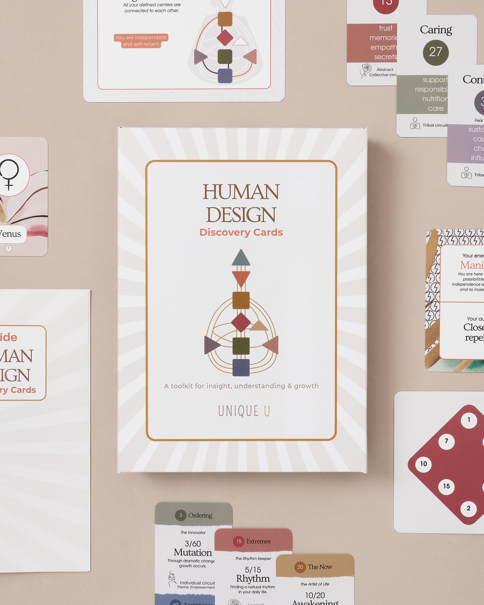 The Original Human Design Discovery Cards | Unique U